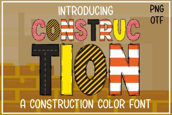 Building Better Designs: The Construction Color Font