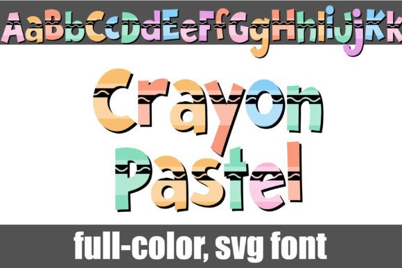 Crayon Pastel: A Playful Font for Creative Branding