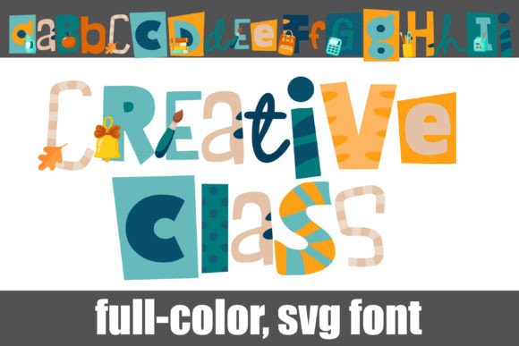 Creative Class: The Playful Font That Brings Whimsy to Your Designs