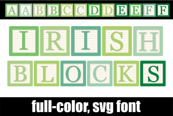 Irish Blocks: A Playful Serif for Bold Branding