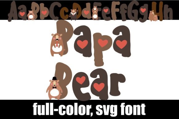 Papa Bear: A Playful Font with a Big Heart