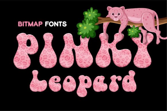 Pinky Leopard: A Fun Decorative Font for Bold Designs