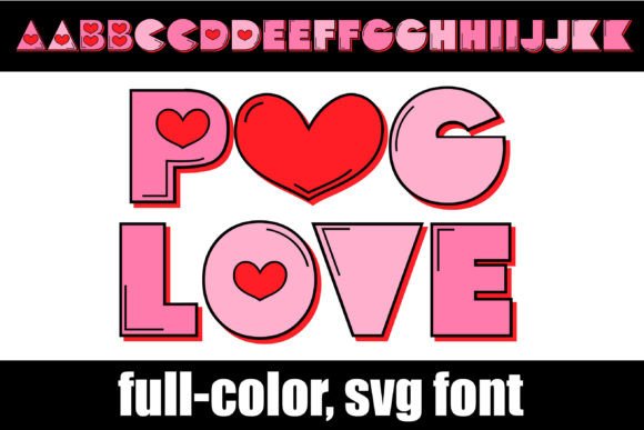 Pog Love: A Retro-Modern Color Font for Your Boldest Ideas