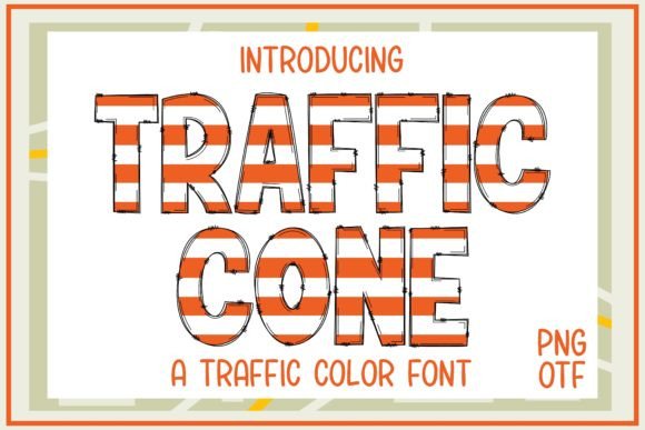 Traffic Cone: The Bold Display Font That Stops the Scroll